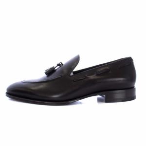 DSQUARED2 タッセル レザーローファー S82L00019 ブラウン 43