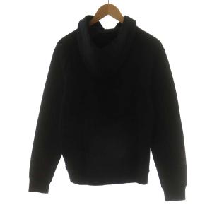 DSQUARED2 タグ付き ICON パーカー プルオーバー ロゴ プリント 裏起毛 XS 黒 ブラック S79GU0003