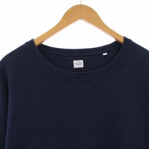 E.TAUTZ スウェット トレーナー 長袖 クルーネック L 紺 ネイビー