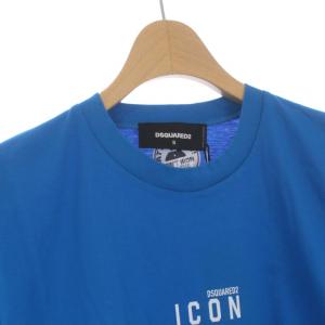DSQUARED2 タグ付き ICON T-Shirt Cool Fit S79GC0010 Tシャツ カットソー 半袖 ロゴ プリント コットン