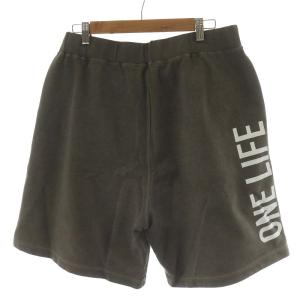 DSQUARED2 タグ付き One Life Shorts S78MU0033 ショートパンツ ハーフパンツ ロゴ グレー L GY29