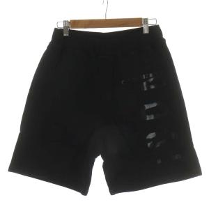 タグ付き ICON Relax Shorts S79MU0028 ショートパンツ ハーフパンツ ロゴ 黒 ブラック XS GY29