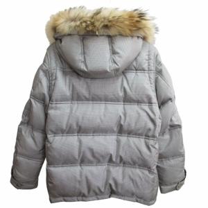 BURBERRY BLACK LABEL / ダウンジャケット/M/千鳥格子/ダウン95％/袖口汚れ有/BMP26-325-06 2WAY ダウンジャケット 千鳥格子柄 BMP26-325-06 グレー（2024/06/04