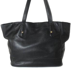 BLUE LABEL CRESTBRIDGE トートバッグ ソフトレザー チェック使い 黒 ブラック 鞄