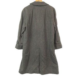 burberrys ヴィンテージ 87年 ステンカラーコート ウール ヘリンボーン 丸善別注 オーダーメイド グレー