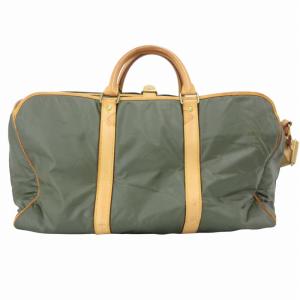 HUNTING WORLD ハンドバッグ ボストン ショルダー 2WAY カーキ 茶 ブラウン