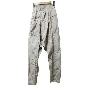 GIANNI VERSACE タグ付き ヴィンテージ サルエルパンツ コットン 38 S相当 グレー系 X