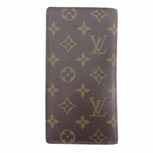 LOUIS VUITTON M61823 モノグラム ポルト バルール カルトクレディ 二つ折り 長財布 ウォレット 茶 ブラウン