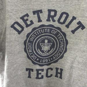 THE REAL McCOY'S スウェット トレーナー 半袖 ロゴ プリント 裏毛 グレー M GY01