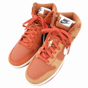 NIKE DH8008-800 DUNK HI RETRO PRM EMB スニーカー 27.0cm オレンジ