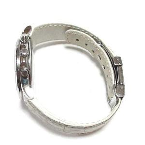 SEIKO ルキア 腕時計 クロノグラフ クオーツ デイト 7T92-0BV0 シルバーカラー ホワイト