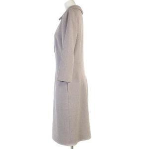 FOXEY BOUTIQUE ワンピース ひざ丈 ウール アンゴラ混 長袖 ピンク系 40 M位