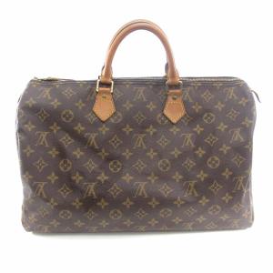 LOUIS VUITTON M41522 スピーディ40 モノグラム ハンドバッグ ミニボストン ブラウン