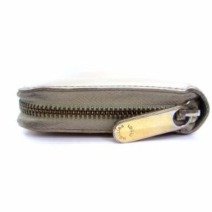 LOUIS VUITTON M91471 ヴェルニ モノグラム ジッピーウォレット ペルル 長財布 ラウンドファスナー アイボリー系