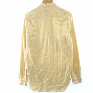Paul Harnden バンドカラー シャツ ベージュ系 XL