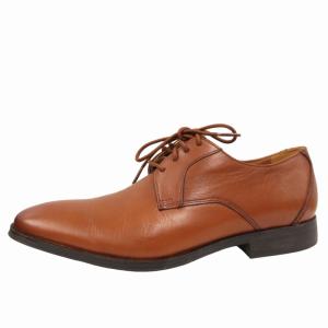 Clarks Gilman Lace ダークタンレザー ビジネスシューズ ドレスシューズ 6 1/2 25cm 茶 ブラウン