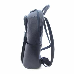 TUMI 413200 リュックサック ロゴ レザー 紺 