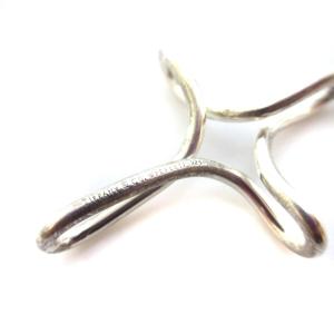 TIFFANY&Co. エルサペレッティ インフィニティクロス ネックレス ペンダント 925 シルバー 総重量5.8g アクセサリー GY14