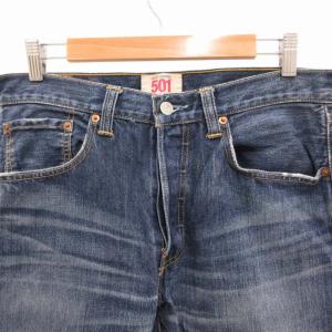 Levi's 501 デニムパンツ ストレート ボタンフライ W32 L32 インディゴ