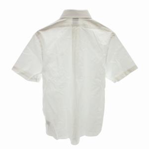 Brooks Brothers タグ付き 半袖シャツ 刺繍 M 白 ホワイト GY99