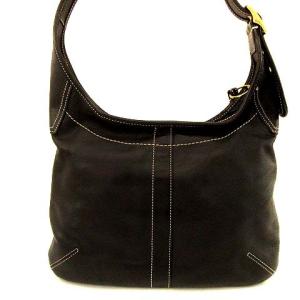 COACH エルゴ ワンショルダーバッグ レザー 斜めがけ 10746 黒 ブラック 鞄