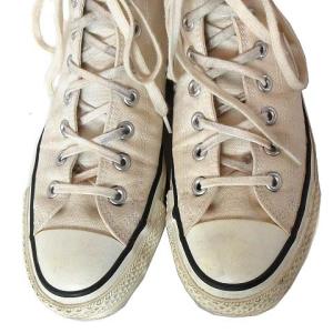 CONVERSE ALLSTAR CANVAS J HI スニーカー ハイカット キャンバス 5AH01 白 ホワイト US8 約26.5cm
