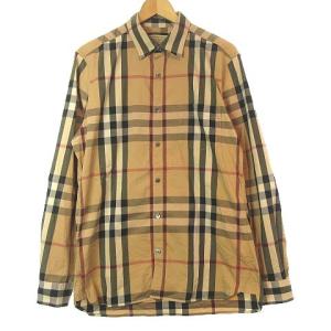 シャツ ノバチェック ベージュ M