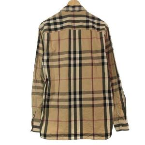 BURBERRY LONDON シャツ ノバチェック ベージュ M