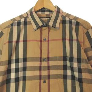 BURBERRY LONDON シャツ ノバチェック ベージュ M