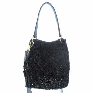 ANTEPRIMA ワイヤーバッグ 2WAY ブルー ブラック