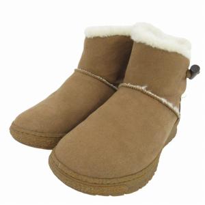 Columbia ショートブーツ シューズ スエード ボア 23cm ベージュ YU3422-629