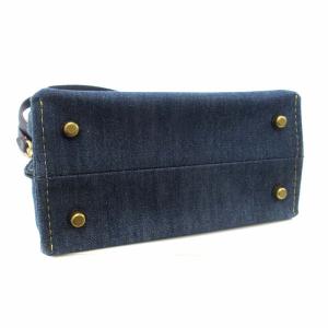 COACH CA837 ウィロウ バケットバッグ 2way インディゴブルー