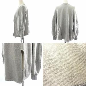 CLANE BULKY SLIT SET UP バルキースリットセットアップ トレーナー パンツ 裏毛 コットン 13112-5182