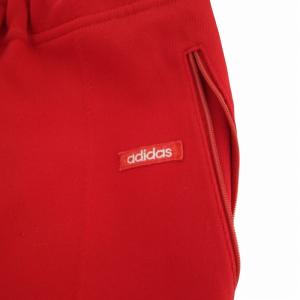 adidas Originals ヴィンテージ 80sトラックパンツ ジャージ イージー ライン ロゴ XS 赤 レッド ADS-4P