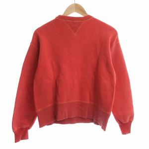 WAREHOUSE 旧タグ トレーナー スウェット STANFORD プリント 36 M 赤 レッド