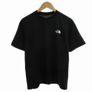 ショートスリーブ ヌプシ Tシャツ S/S Nuptse Tee カットソー ロゴプリント 半袖 M 黒 ブラック NT32448