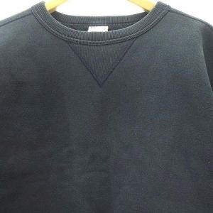 Champion PREMIUM WEAVE スウェット ネイビー M