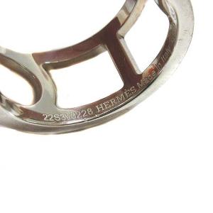 HERMES エヴァー シェーヌ ダンクル リング 925 14号 6.0g シルバー