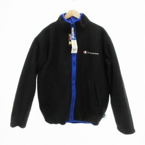 Champion デットストック ウインドブレーカー リバーシブル F ブルー ブラック