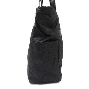 HUNTING WORLD トートバッグ ナイロン キャリーオン 缶バッジ付き 黒 ブラック