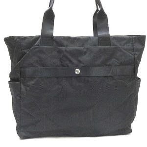 HUNTING WORLD トートバッグ ナイロン キャリーオン 缶バッジ付き 黒 ブラック