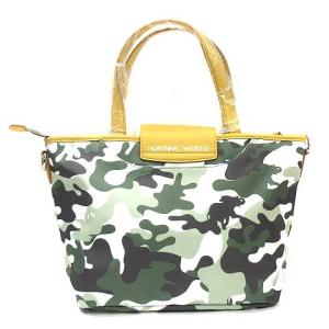 HUNTING WORLD トートバッグ 2WAY カモフラ ミニバッグ付き グリーン