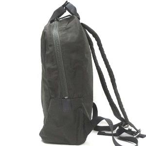 agnes b. リュックサック バックパック ナイロン ロゴ PAS07-04 緑 カーキ 鞄