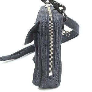 PORTER 吉田カバン スモーキー ショルダーバッグ クロスボディ 2way キャンバス 592-06369 紺 ネイビー