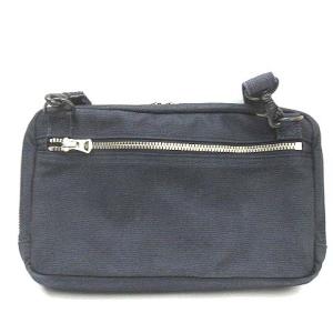 PORTER 吉田カバン スモーキー ショルダーバッグ クロスボディ 2way キャンバス 592-06369 紺 ネイビー