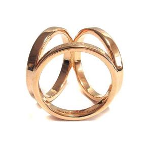 HERMES トリオ スカーフリング 90 ピンクゴールドカラー