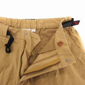 GRAMiCCi ×URBAN RESEARCH DOORS ワンタックトラウザーパンツ チノパン ロゴ L ベージュ GMP-19S859