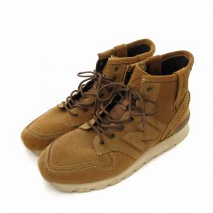 New Balance スニーカー スエード 27cm ブラウン