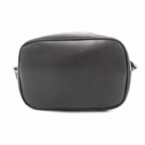 Salvatore Ferragamo ショルダーバッグ ガンチーニロゴ ロゴプレート 黒 ブラック