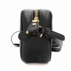 Salvatore Ferragamo ショルダーバッグ ガンチーニロゴ ロゴプレート 黒 ブラック